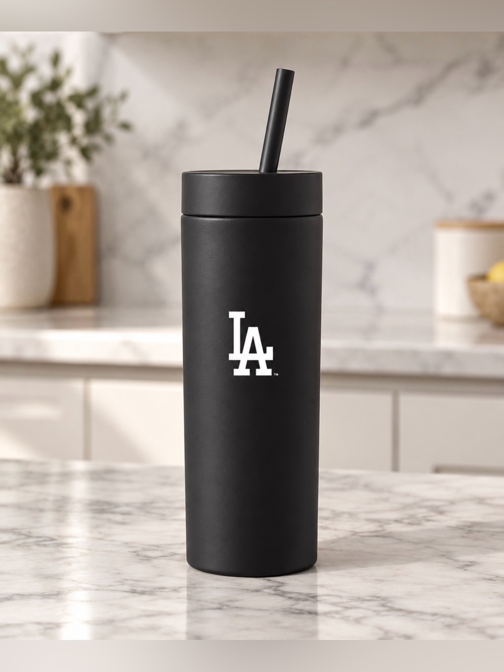 LA Dodgers Black Insulated Tumbler